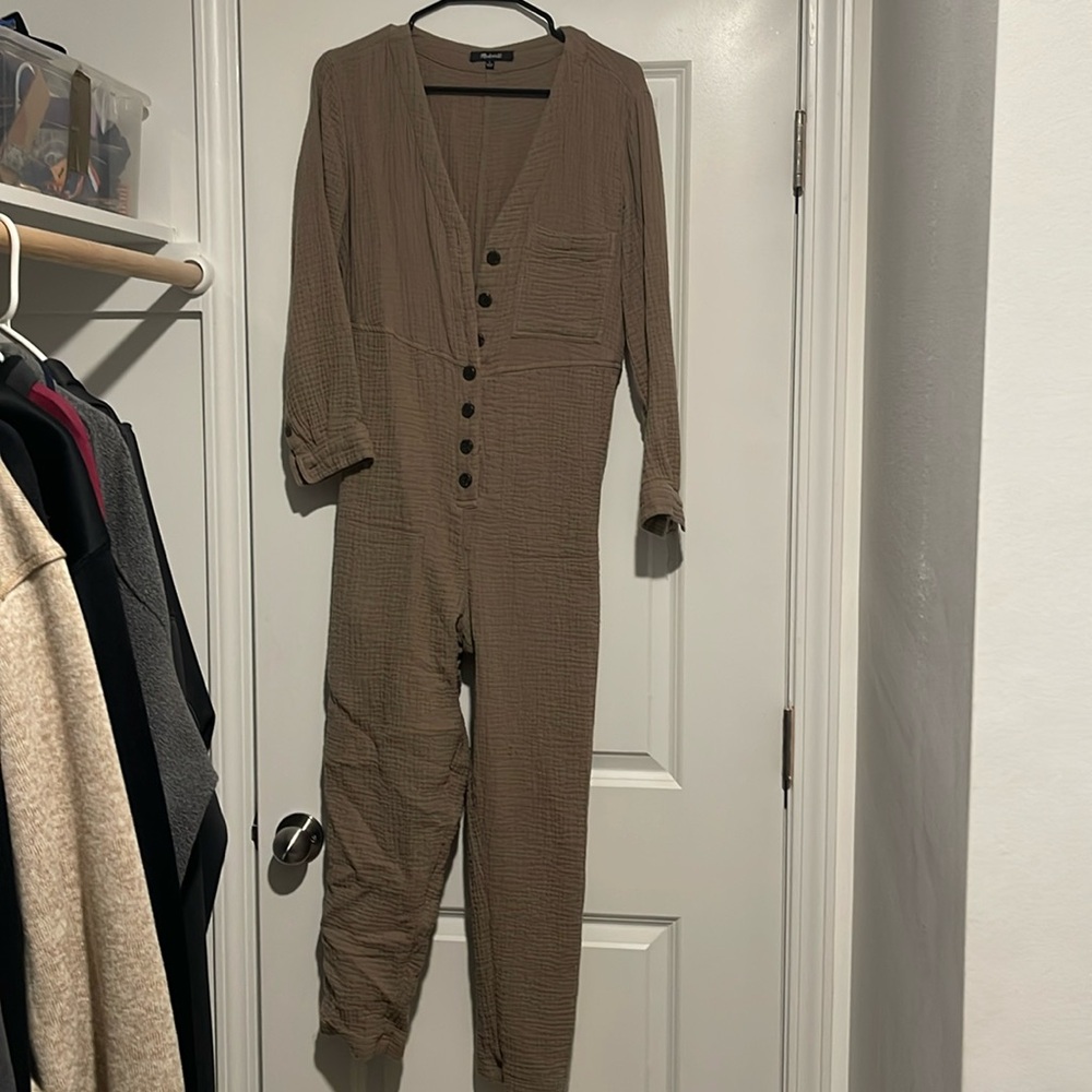 Brown jumpsuit
